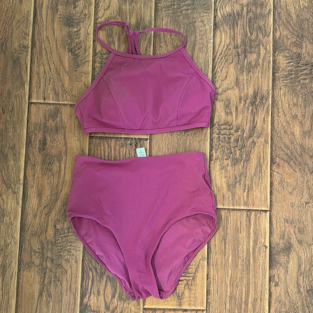 Lululemom high waist bathing suit